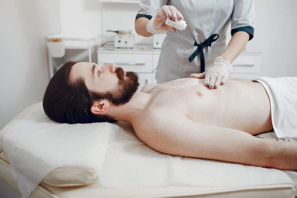 Waxing for men Niche Salon Bangkok