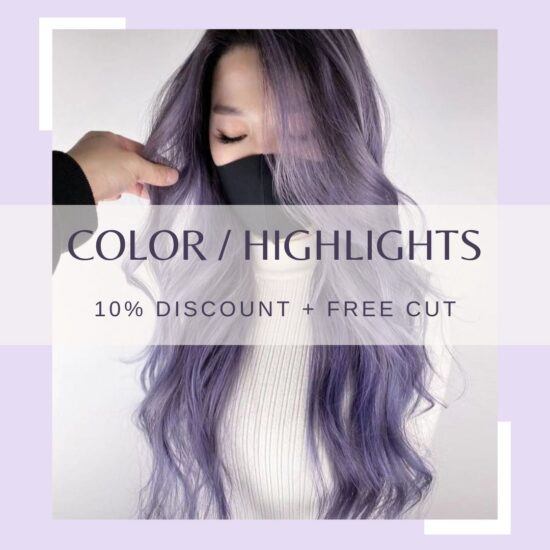 2025 Color promotion Niche Salon Bangkok